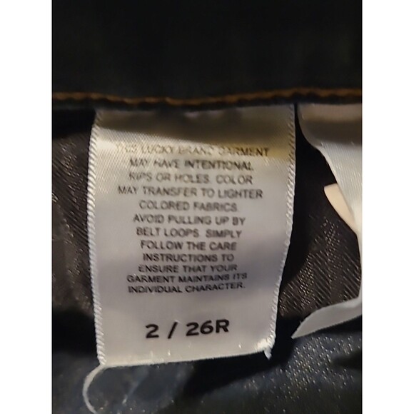 Lucky Brand Jeans Womens Size 2/26R High Rise Skinny Bridgette Raw Hem - Picture 6 of 13